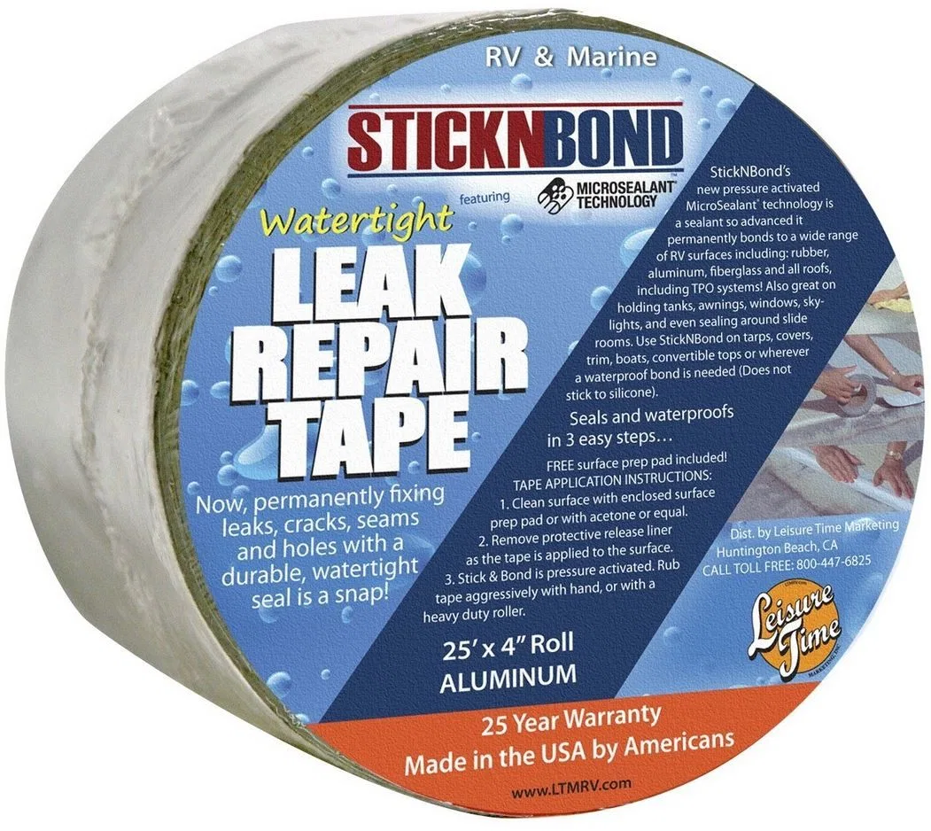 60018 – HENG'S IND Roof Repair Tape, Use To Repair Holding Tanks/ Fresh Water Tanks/ Pipes And Tears In Roof For Use ...